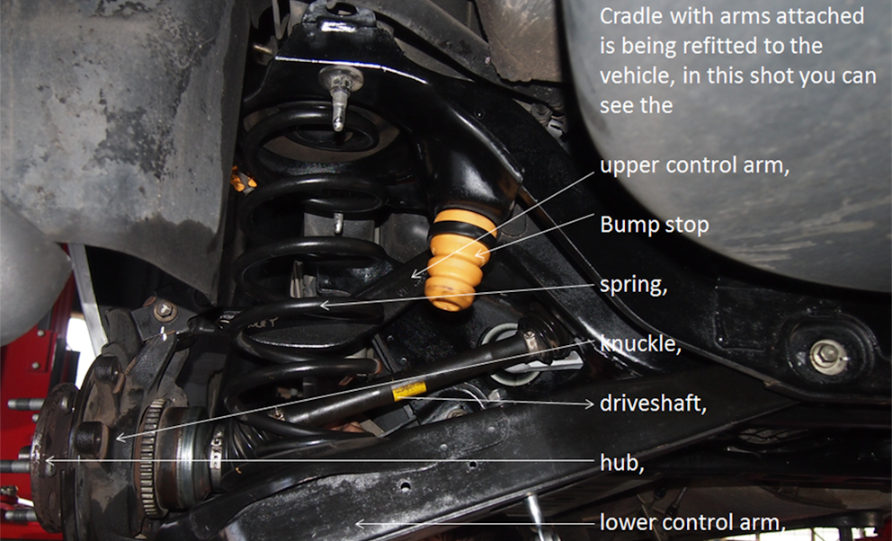 Ford falcon ba to bf rear end bush replacement